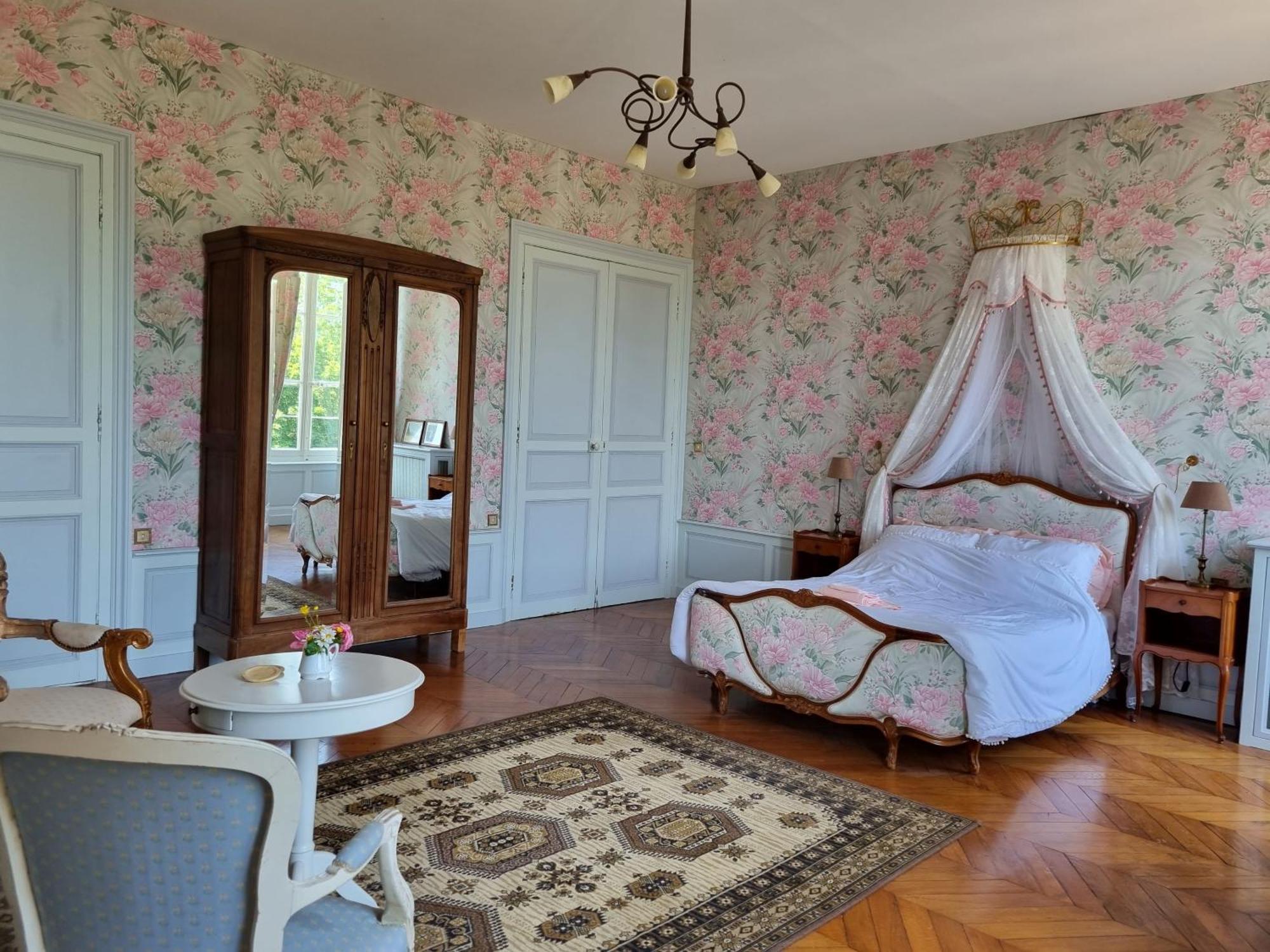 Chateau Le Plessis Semelay Quarto foto
